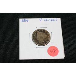 1886 V-nickel
