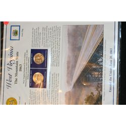 2005 West Virginia State quarter set, Philadelphia & Denver mint