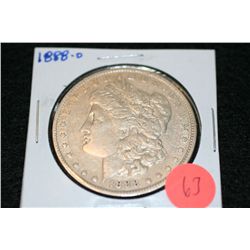 1888-O Silver Morgan one dollar