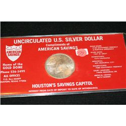1922 Peace one dollar, UNC