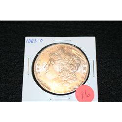 1883-O Silver Morgan one dollar