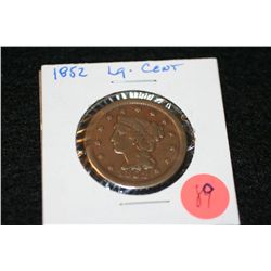 1852 Lrg one cent