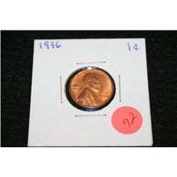 1936 Wheat Back penny
