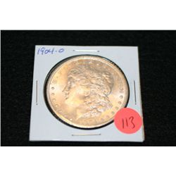 1904-O Silver Morgan one dollar