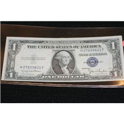 1935-D Silver Certificate, Blue Seal, #H27659821F