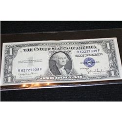 1935-D Silver Certificate, Blue Seal, #R62227939F