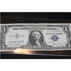 1935-D Silver Certificate, Blue Seal, #Z43163065E