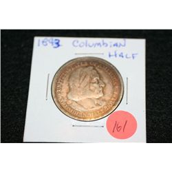 1893 US Columbian half dollar