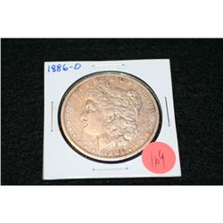 1886-O Silver Morgan one dollar
