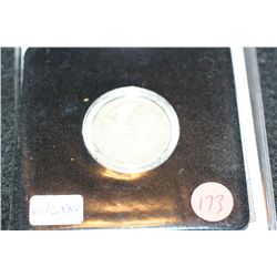 1938 German Silver 2 Reichsmark .625 fine, COA included