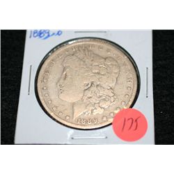 1889-O Silver Morgan one dollar