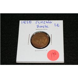 1858 Flying Eagle one cent