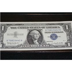 1957-B Silver Certificate, Blue Seal, #V70815442A