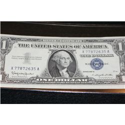 1957-B Silver Certificate, Blue Seal, #X77872635A