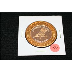 Treasure Island at the Mirage Casino limited edition $10 gaming token