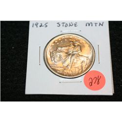 1925 Stone Mountain commerative half dollar