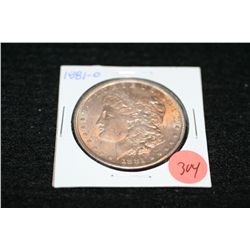 1881-O Silver Morgan one dollar