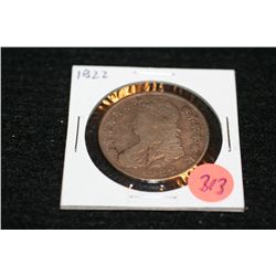1822 Liberty Bust half dollar