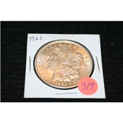 1921 Silver Morgan one dollar