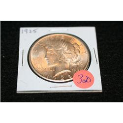 1925 Peace one dollar
