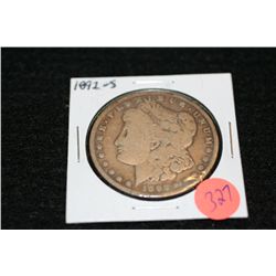 1891-S Silver Morgan one dollar