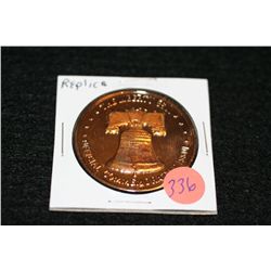 REPLICA The Liberty Bell Official commerative issue medal