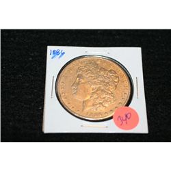 1886 Silver Morgan one dollar