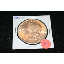 1885-O Silver Morgan one dollar