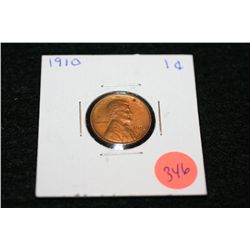 1910 Wheat Back penny
