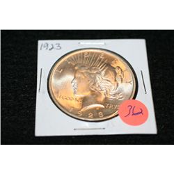 1923 Peace one dollar