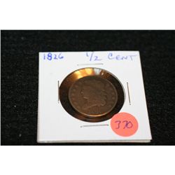 1826 Half Cent