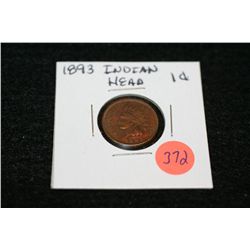 1893 Indian Head penny