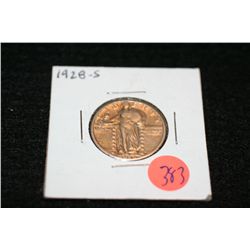1928-S Standing Liberty quarter