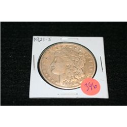 1921-S Silver Morgan one dollar