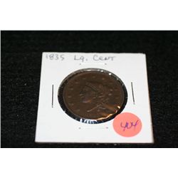 1835 Lrg one cent