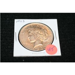 1923 Peace one dollar