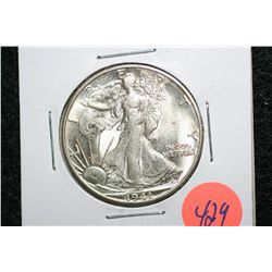 1941-S Walking Liberty half dollar