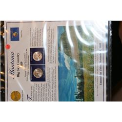 2007 Montana State quarter set, P&D mints