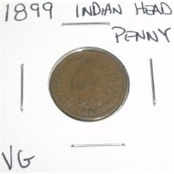 1899 Indian Head Penny *VERY GOOD GRADE*!!!