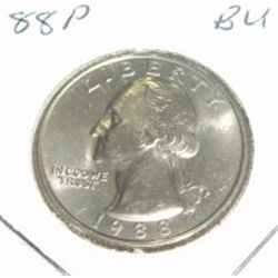 1988-P Quarter *BU UNC HIGH GRADE*!!!