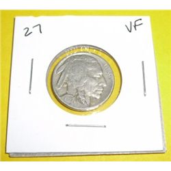1927 Buffalo Nickel *VERY FINE GRADE*!!