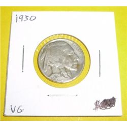 1930 Buffalo Nickel *VERY GOOD GRADE*!!