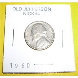 1960 Jefferson Nickel *NICE COIN*!!
