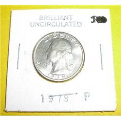 1979-P Washington Quarter *BU-BRILLIANT UNCIRCULATED NICE COIN*!!