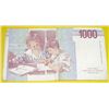 Image 2 : 1000 LIRE MILLE *BANA D'ITALIA* Italy Note!!