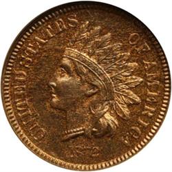 1872 Indian Head Cent ANACS PR64