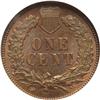 Image 2 : 1872 Indian Head Cent NGC MS66RB