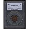 Image 1 : 1881 Indian Head Cent PCGS PR66 RB