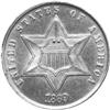 Image 1 : 1869 Silver Three-Cents MS60