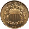 Image 1 : 1881 Shield Nickel PCGS PR66